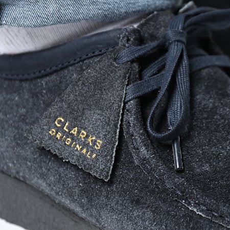 Clarks - Chaussures Wallabee Ink Hairy Suede - Ryses