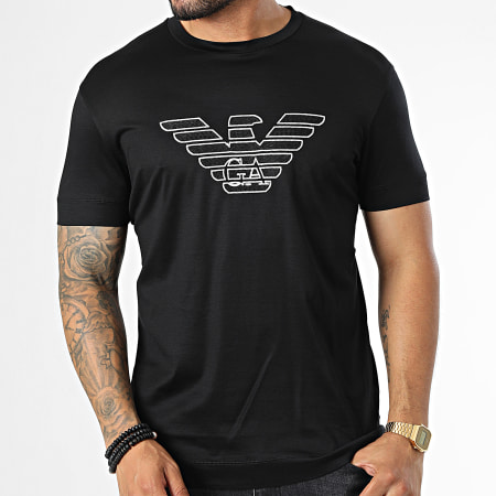 Emporio Armani - Camiseta 6L1TH2-1JUVZ Negra