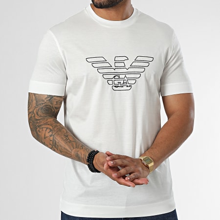 Emporio Armani - Tee Shirt 6L1TH2-1JUVZ Blanc