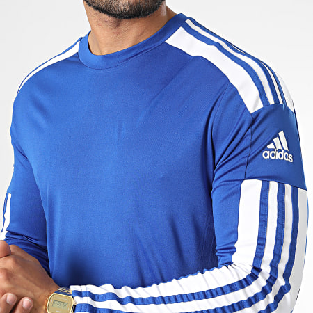 Adidas Performance - Camiseta de manga larga a rayas GK9152 Azul real