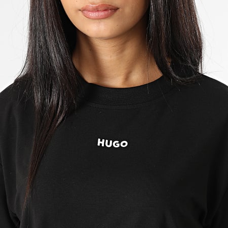 HUGO - Tee Shirt Femme Shuffle 50480559 Noir