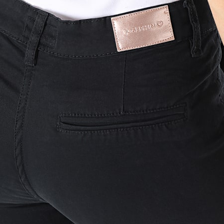 Girls Outfit - Pantalones chinos ajustados para mujer Litchi Negro
