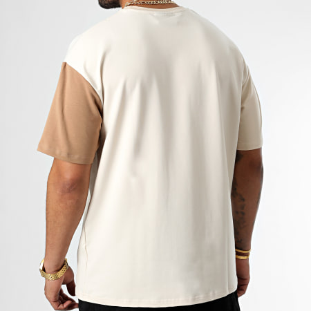 Project X Paris - Tee Shirt Oversize Large 2210224 Beige Marron
