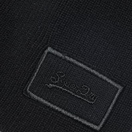 Superdry - Echarpe Vintage Logo Noir