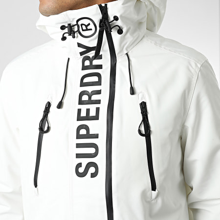 Superdry Parka M5011389A Blanc LaBoutiqueOfficielle
