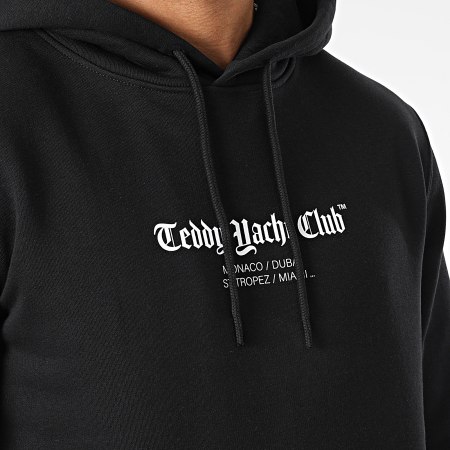 Teddy Yacht Club - Sweat Capuche Aloha Series Noir