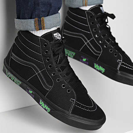 Vans - Sneakers Sk8 Hi 7Q5N1OJ Live At Hov Blackout Nero