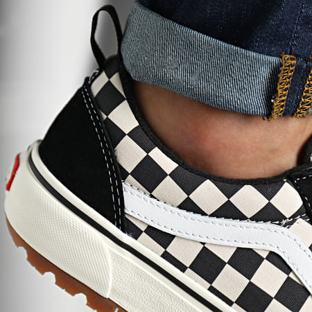 Vans - Sneakers Old Skool MTE 5I12A04 Nero Bianco Checkerboard