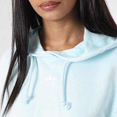 Sweat adidas top bleu ciel