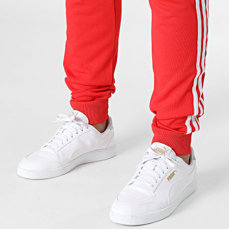 Adidas Originals - Pantalon Jogging A Bandes HF2134 Rouge