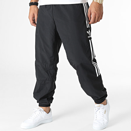 Adidas Performance - H41387 Pantalón de chándal con banda Negro