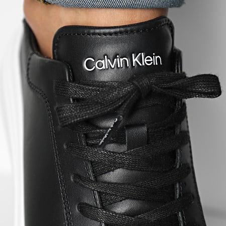 Calvin Klein - Zapatillas Low Top Lace Up 0292 Negro Blanco