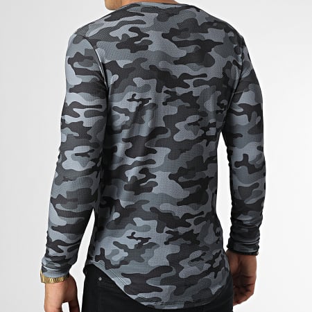 Veste de cuisine manches longues Raphi Noir et gris - SNV