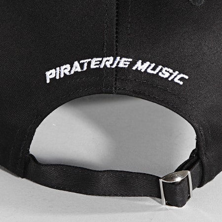 Piraterie Music - Casquete Negro Blanco