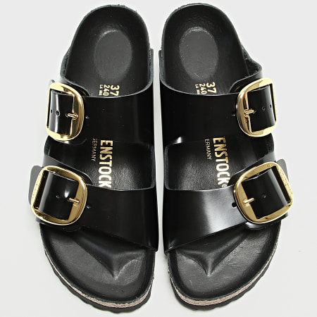 BIRKENSTOCK - Sandales Femme Arizona Big Buckle 1021476 High Shine Black