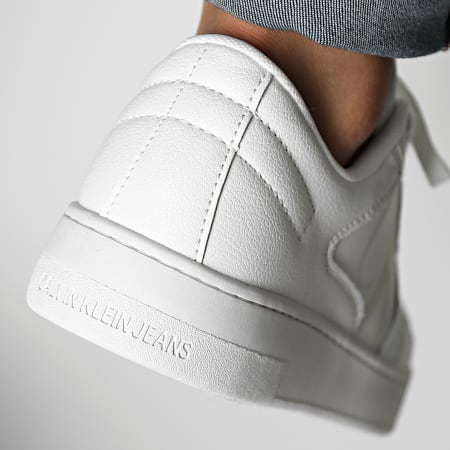 Calvin Klein - Cupsole Bold Mono 0428 Triple White Sneakers