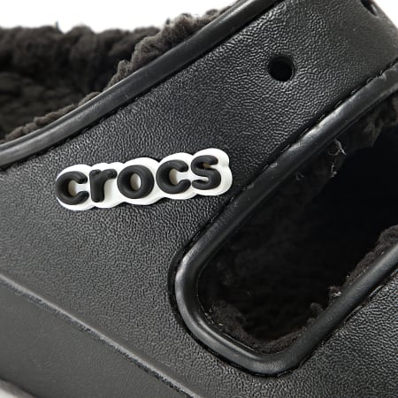 Crocs - Mujer Classic Cozzzy 207446 Negro Negro