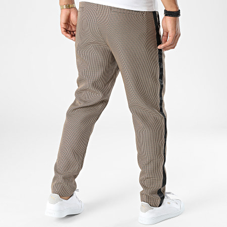 Frilivin - Pantaloni a quadri color cammello