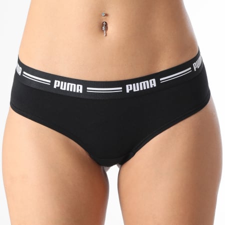 Puma - Juego De 2 Braguitas De Mujer Brazilians 603053001 Negro