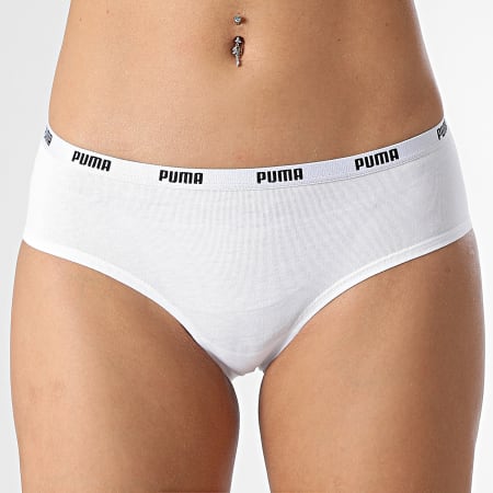 Puma - Juego de 3 calzoncillos para mujer 503007001 Blanco
