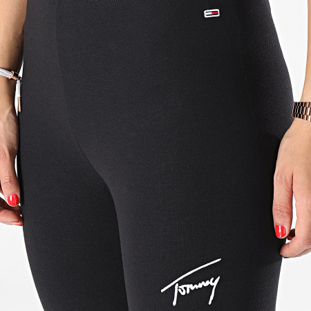 Tommy Jeans - Legging Femme Signature 3758 Noir