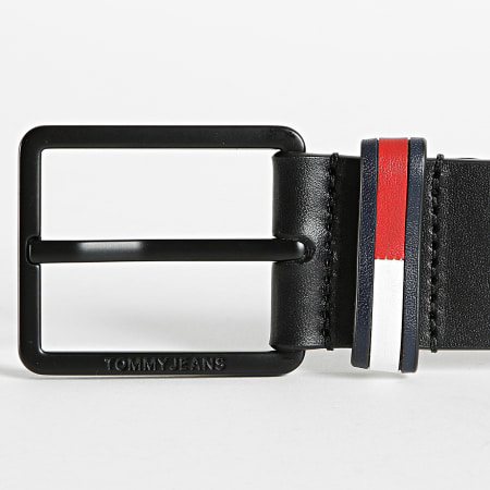 Tommy Jeans - Ceinture Elevated Leather 0384 Noir