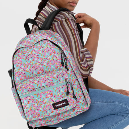 Eastpak - Sac A Dos Padded Zippl'r Disty Turquoise Floral