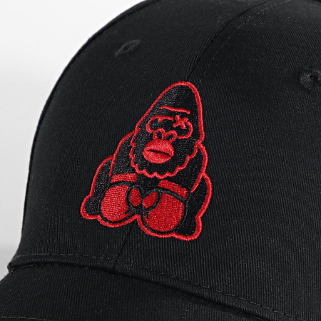 Sale Môme Paris - Cappello Gorilla Nero Rosso
