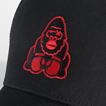 Sale Môme Paris - Trucker Gorilla Cap Negro Rojo