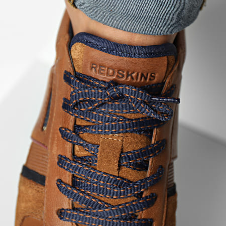 Redskins - Sneakers Affairi NT121AM Cognac Navy