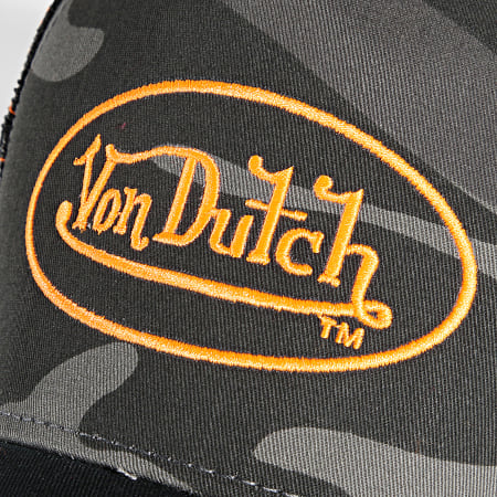 Von Dutch - Casquette Trucker Cas 2 Noir Camo