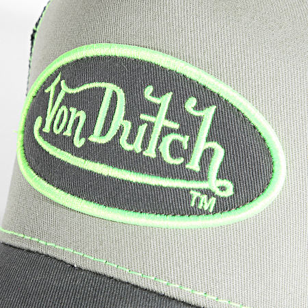 Von Dutch - Cappello estivo Trucker Verde Nero