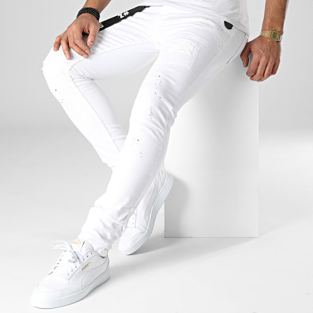 Zelys Paris - Nir Jeans Skinny Bianco