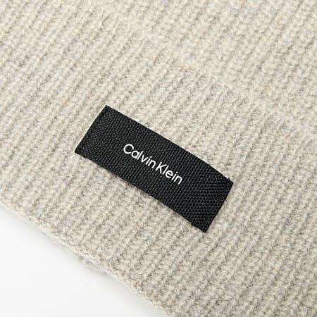 Calvin Klein - Cappello Daddy in lana a coste 7495 beige