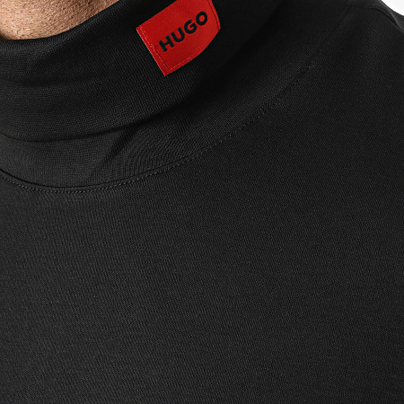 HUGO - Derollo 224 Camiseta de manga larga y cuello alto 50479373 Negro