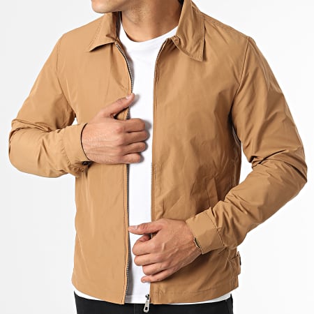 Kymaxx - Giacca con zip Camel 5121