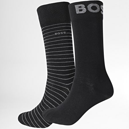 BOSS - Confezione da 2 paia di calzini 50467722 nero