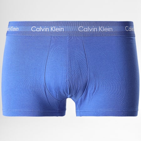 Calvin Klein - Lot De 3 Boxers Cotton Stretch U2664G Noir Bleu