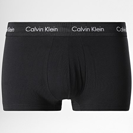 Calvin Klein - Lot De 3 Boxers Cotton Stretch U2664G Noir Gris Chiné