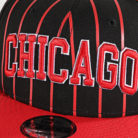 New Era - Snapback Cap 9Fifty City Arch Chicago Bulls Negro