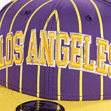 New Era - Casquette Snapback 9Fifty City Arch Los Angeles Lakers Violet