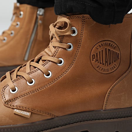 Palladium - Boots Pampa Zip Leather 76888 Dear Brown