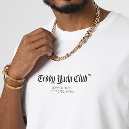 Teddy Yacht Club - Tee Shirt Oversize Large Art Series 2 Blanc
