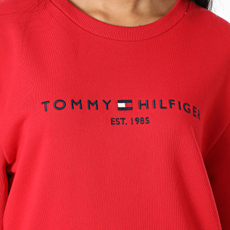 Tommy Hilfiger - Sweat Crewneck Femme Regular 8220 Rouge