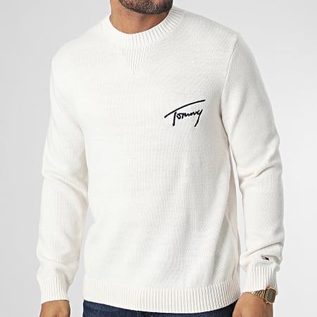 Tommy Jeans - Pull Relaxed Sweater 5062 Beige