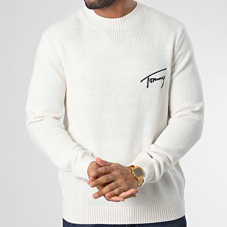 Tommy Jeans - Pull Relaxed Sweater 5062 Beige