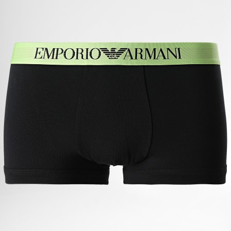 Emporio Armani - Lote de 2 Boxer 111210 2F504 Negro Camuflaje