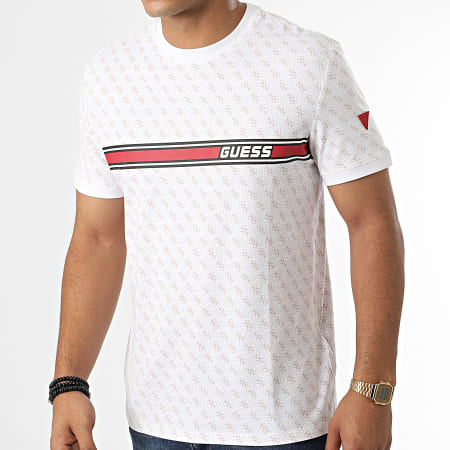 Guess - Camiseta Z2BI09-J1314 Blanco Beige