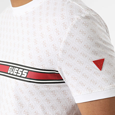 Guess - Camiseta Z2BI09-J1314 Blanco Beige