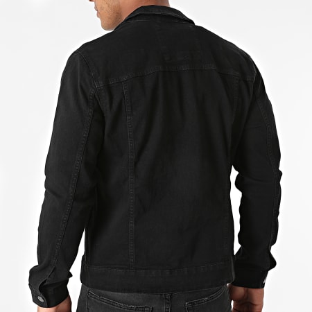 Only And Sons - Chaqueta vaquera Come Life Negra